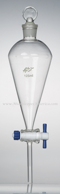 Glass Separatory Funnels with PTFE Stopcock